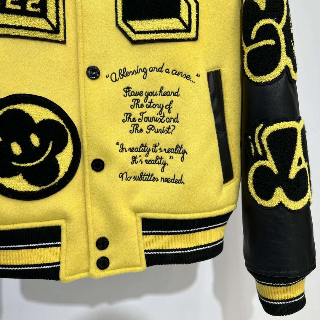 Louis Vuitton yellow LV black Crop top hoodie and Legging • Kybershop